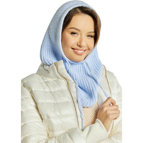 Cagoule à capuche Nilda tendance bleue (1/2)