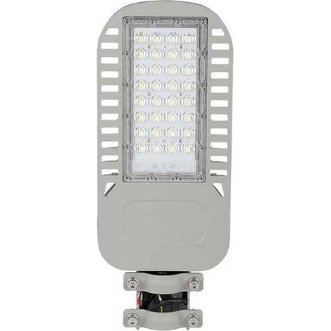 V-TAC PRO VT-34ST LAMPADA STRADALE LED 30W LAMPIONE SMD CHIP SAMSUNG - SKU 21956 / 21957 IP65 - Colore Luce: Bianco Naturale (1/5)
