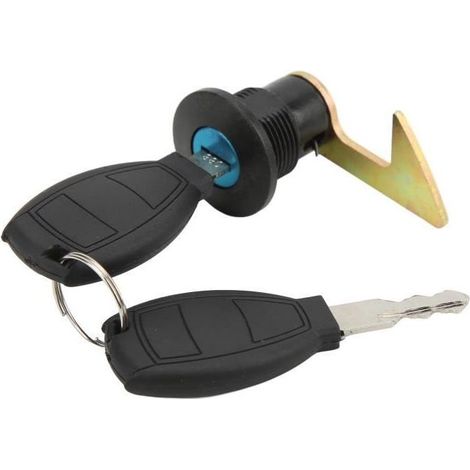 Garosa Rear Storage Trunk Lock, Scooter Fitting Tail Lock Plastic for Electric Motorcycles (1/3)