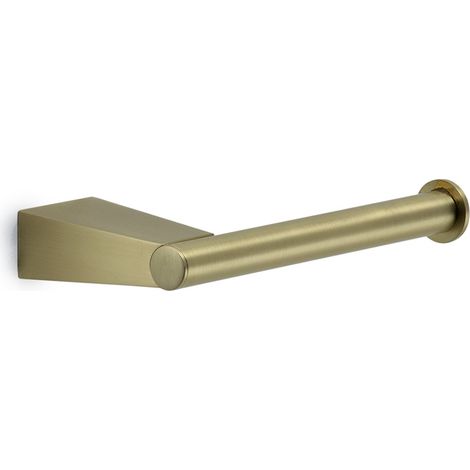 Portarotolo da muro in acciaio inox e Cromall TN24 Gedy serie TONALE Oro Matt (1/2)