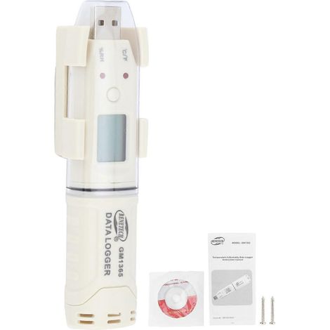 GM1365 Temperatur- und Feuchtigkeitsaufzeichnungsgerät, Lagerthermometer für Kühlhäuser und Labore