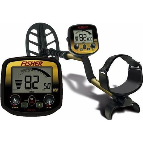Fisher Gold Bug dp metal detector - 19 khz piastra elittica 11" dd
