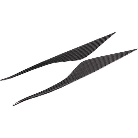 2 pièces sourcils de phare en fibre de carbone pour Ford Mondeo MK4 2007-2013, habillage décoration avant (1/5)
