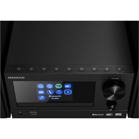 Kenwood M-7000S Mini impianto audio domestico 30 W Nero (1/5)