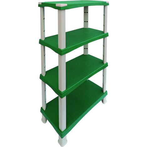 Système de rangement Bama Futuro 4 étagères 80x40x137 cm Vert