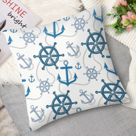 Housse de coussin,Coussin décoratif murène rétro, mystérieux (1/5)