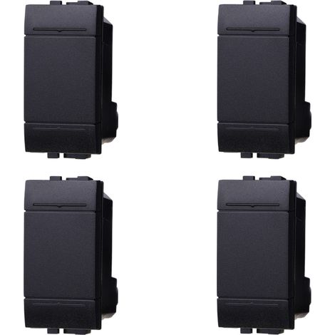 gloca Set mit 4 Tasten, 1P, 16 A, 220 V, kompatibel mit der Serie Living