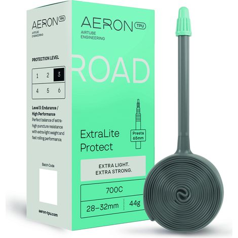 1 Aeron/tpu Road - Extralite Protect / 28-32 / Presta Valve 65 / 700c