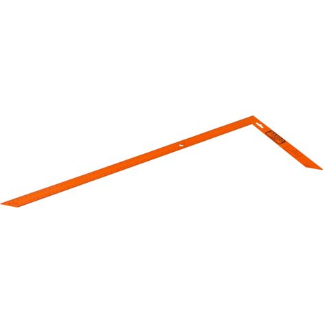 Bahco Flacher Präzisionswinkel mit Stahlblatt, 600 mm