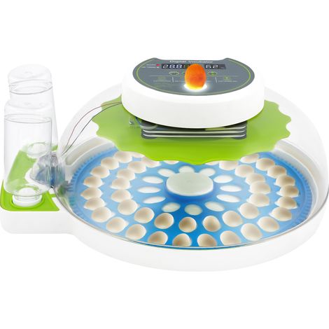 Couveuse pour œufs de caille permettant d'élever 60 œufs de caille avec retourneur automatique et contrôle de l'humidité, petite couveuse pour cailles, couveuse pour œufs de volaille d'extérieur