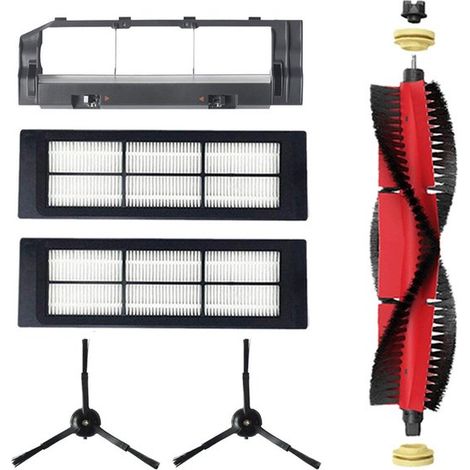 Geeignet als Ersatzteilset für Roborock S6/S5 MAX S50 S51 S60 T6 Staubsaugerteile und Zubehör