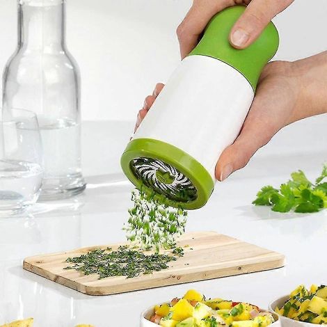 Hachoir à persil, râpe à légumes hachés, râpe à herbes, moulin à coriandre et épices, accessoires de cuisine (1/4)