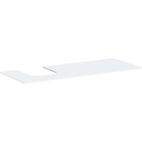 consola hansgrohe Xevolos E, 1 hueco a la izquierda, 1370x550mm, (1/3)