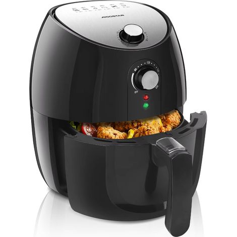 Friteuse à air chaud 3,5 L 1500 W, Air Fryer sans huile avec 6 programmes automatiques, température et minuterie réglables (1/5)