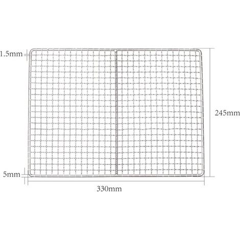 Grille de camping pliable en titane avec support portable, idéale pour le camping et la randonnée, accessoires de cuisine et réchauds portables. (1/5)
