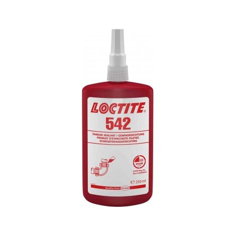 LOCTITE 542 Sellador de roscas hidráulica y neumática 250 ml