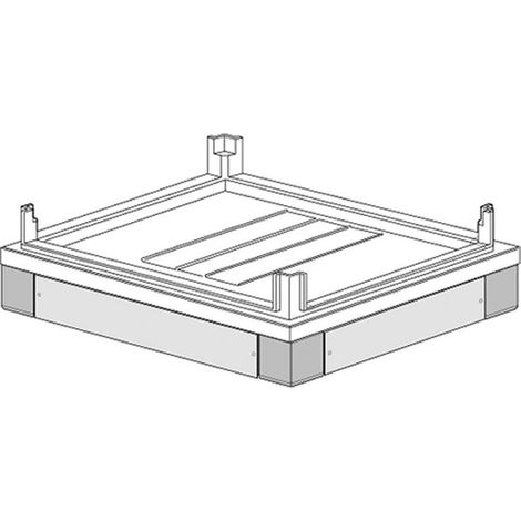 Zoccolo ispezionabile e sovrapponibile 350x850mm per armadi HDX Bticino 91811/38