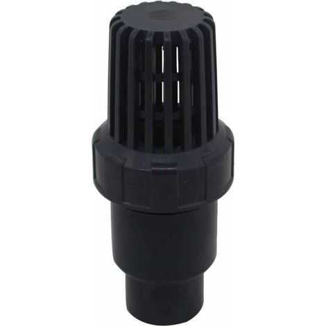 Clapet pied clapet anti retour a boule aspiration 25 32 40 mm clapet crepine anti retour antiretour pvc piscine pompe (Diamètre Intérieur 40mm)