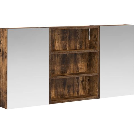 Maison Exclusive - Badezimmerschrank-Set 3 pcs 100 x 10,5 x 50 cm