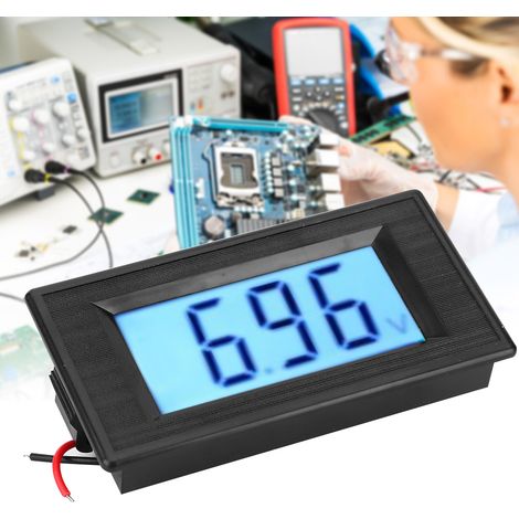 Voltmètre numérique DDH-30L avec affichage LCD, plage de tension CC : 7,5 V - 19,99 V (1/5)