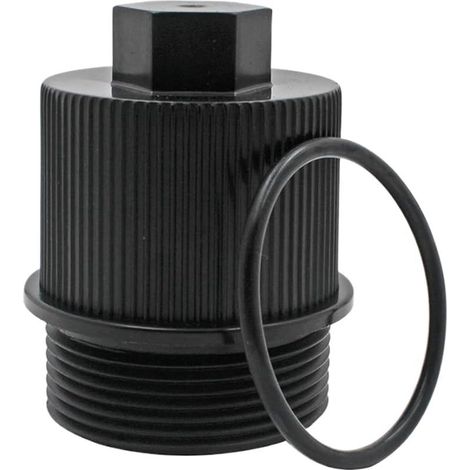 CYRILL – Bouchon de Retour de Piscine - Pièces de Filtre à Piscine - Tuyauterie de Remplacement avec Joint pour Accessoires de Skimmer et Filtre à Cartouche (1/5)