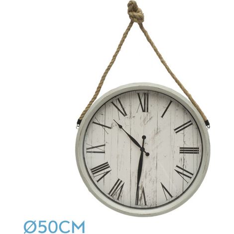 Orologio da parete Zaman Bianco 50d C/Corda Aghi Spada (1/3)