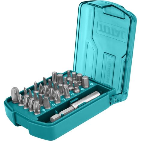 TOTAL - Set da 30 Punte per Avvitatore