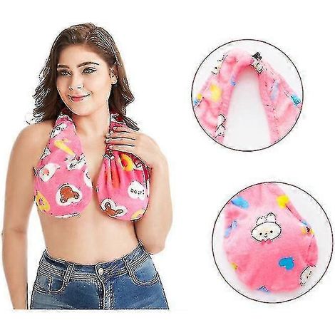 BH-Handtuch, Badetuch, Nackentuch, Brustwickel, Stillhandtuch für Damen-S-YELLOW