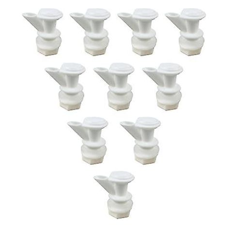 Robinet à bouton-poussoir réutilisable pour fontaines à eau, en plastique sans BPA, lot de 10