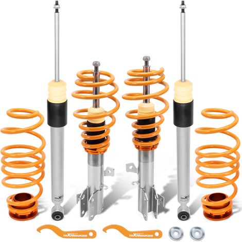 maXpeedingrods for Ford Fiesta Mk7 08-19 inc ST180 ST200 Coilover Lowering Kit