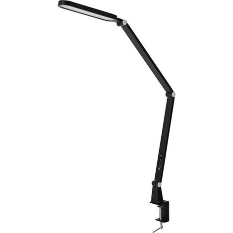 Flexodübel 13w 3000-4500-6000k schwarz 1100lm dimmbar int.clamp touch memory 75x55x40cm