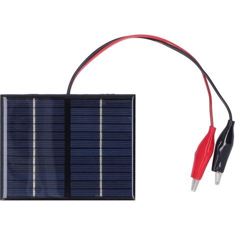 Panneau Solaire 1.5W 12V Portable Léger Haute Efficacité pour Projets DIY (1/5)