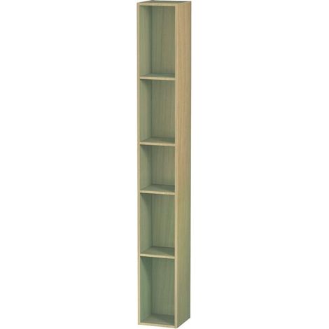 Duravit L-Cube Regalelement vertikal, 5 Fächer, 180x180x1400mm, (1/5)