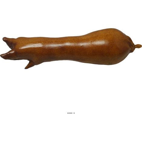 Patte de cochon artificielle en plastique soufflé 350 x 100 mm (1/3)