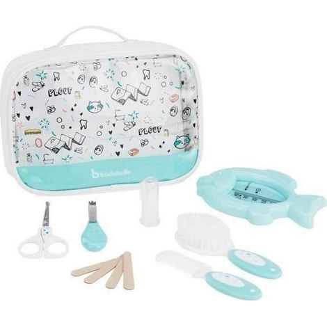 Trousse de soins BADABULLE PLOUF. 7 accessoires bébé