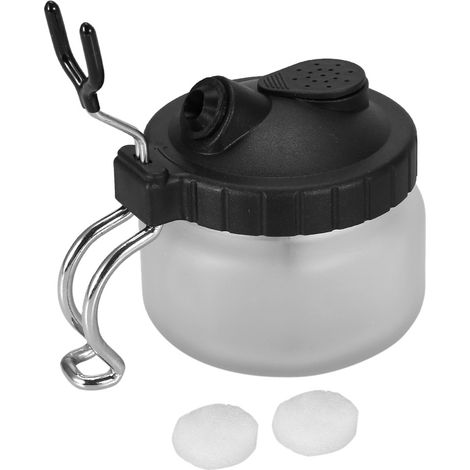 Pistolet à peinture professionnel, stylo à eau oxygéné, pot de nettoyage, stabilisateur, porte-bouteille, outil de lavage (1/5)
