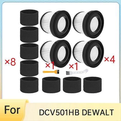 DCV5011H HEPA-Filter für DEWALT 20V Akku-Handstaubsauger: Verbesserte Reinigungseffizienz (1/5)