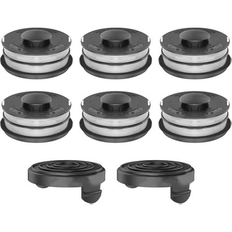 Bobine de rechange pour débroussailleuse Einhell Gc-Et 4530 3405685 - Bobine de rechange pour débroussailleuse (6 bobines de fil + 2 capuchons) (1/5)