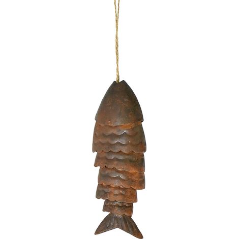 Signes Grimalt Vasi con pesci pendenti e portacandele  Ciondolo marrone - 17x7x3 cm
