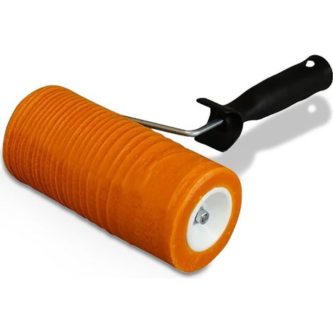 Rouleau peinture texturé bois 18 cm – Effet bois ultra-réaliste pour béton et crépi – Application rapide et durable – Harmony Beton (1/5)