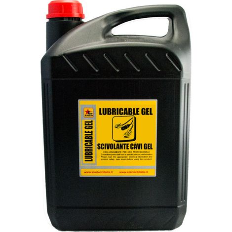 LUBRICABLE GEL liquido lubrificante scivolante per cavi a base di cere 1 LT