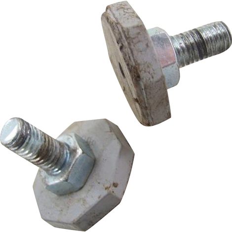 Ersatzteil - Original verstellbarer Fuß - - SIEMENS, BOSCH, NEFF, GAGGENAU, VEDETTE, CONSTRUCTA, VIVA, BALAY