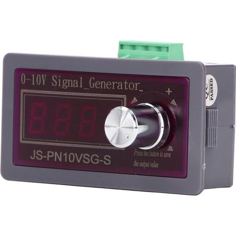 Générateur de signal courant tension réglable, afficheur 4 chiffres, générateur de fonctions DC 0-10V pour débogage automate programmable. (1/5)