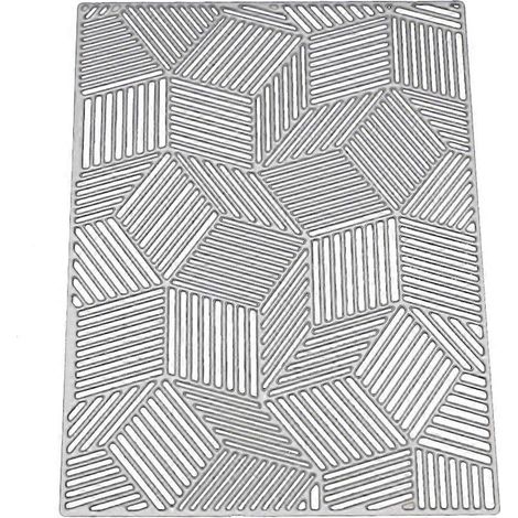 Geometrische Stanzformen, Stanzschablone, DIY-Scrapbooking, Prägealbum, Papierkarte