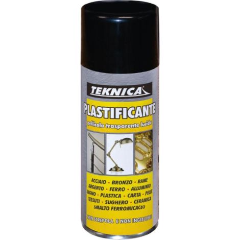TEKNICA Spray plastificante protettivo impermeabile asciutto non ingiallente