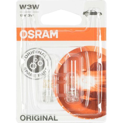 Osram ORIGINAL W3W, Sonderlampe, 2821-02B, 12V, Doppelblister (1/2)