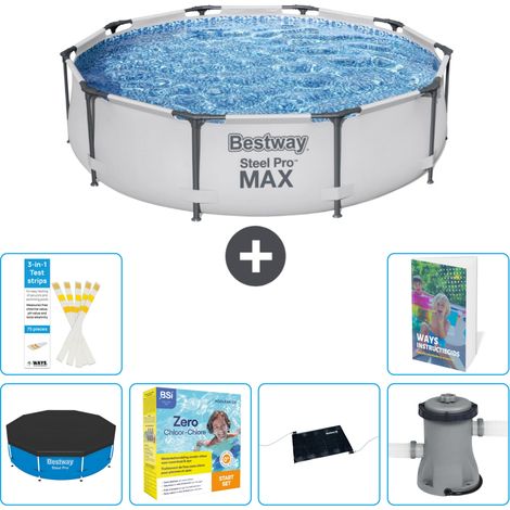 Bestway Steel Pro MAX Rund - 305x76 cm - 7-teilig S60