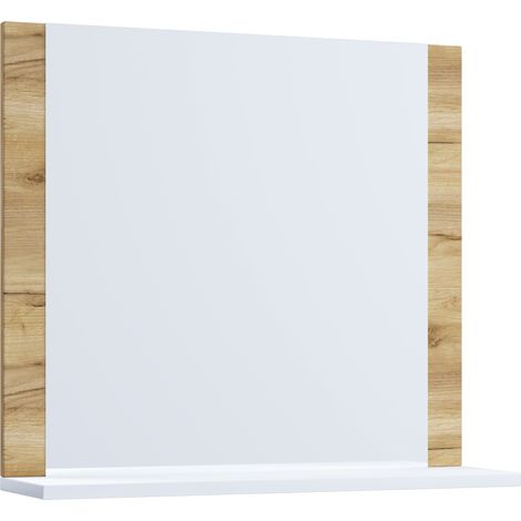Specchio bagno Specchio da parete Lendas 55x60 cm 55x60x17 - VCM