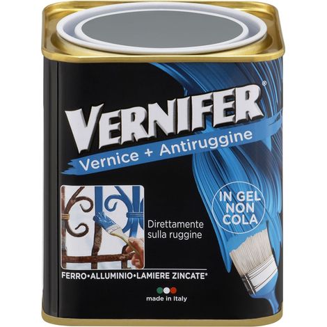 Smalto Antiruggine Vernifer Arexons 4875 Grigio Medio Brillante Ml 750