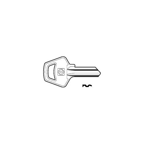 CHIAVI PER CILINDRI MERONI 4 SPINE PICCOLE MER1- - MER1 DX - 100 pezzi SILCA